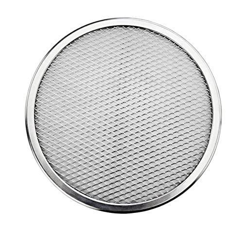 Zpengtai Pizzateller 1 Stück 6-22 Zoll Wiederverwendung Antihaft-Aluminiumgitter Pizzasieb Backblech Netz Pizzahalter Backformen for den Pizzaladen zu Hause Durchmesser(20inch) von Zpengtai