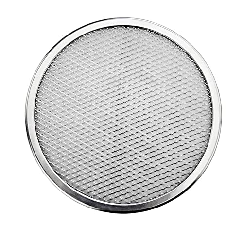 Zpengtai Pizzateller 1 Stück 6-22 Zoll Wiederverwendung Antihaft-Aluminiumgitter Pizzasieb Backblech Netz Pizzahalter Backformen for den Pizzaladen zu Hause Durchmesser(9inch) von Zpengtai