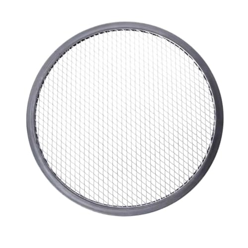 Zpengtai Pizzateller 1 Stück Aluminium Mesh Grill Pizzasieb Runde Backblech Net Küchenhelfer Öfen Kit Durchmesser(14 inch) von Zpengtai
