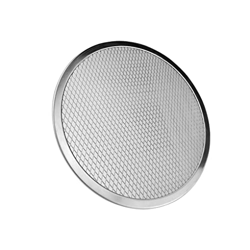 Zpengtai Pizzateller 1 Stück Pizzapfanne Backblech rund Aluminium Flachgitter Pizzaform Tablett Küche Backformen Werkzeug – 11 Zoll Durchmesser(914 Inches) von Zpengtai