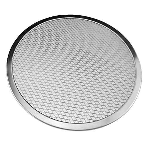 Zpengtai Pizzateller 1 Stück Pizzapfannenblech Löcher Backen Stahlofen Antihaftpfannen Zoll Durchmesser(Size 3) von Zpengtai