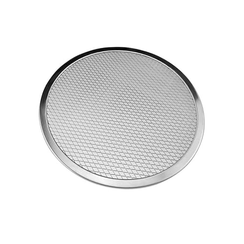 Zpengtai Pizzateller 6-14 Zoll Nahtloses Aluminium-Pizza-Sieb-Backblech Metallnetz-Backformen Antihaft-Backblech DIY Pizza-Werkzeuge Durchmesser(6inch) von Zpengtai