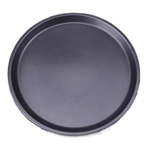 Zpengtai Pizzateller 9/10/11/12/14-Zoll-Kohlenstoffstahlplatte Pizzapfannenform Antihaft-Pizza-Kuchen Flachform Tablettform Haushaltsbackwerkzeuge Kochen Durchmesser(11 inch) von Zpengtai