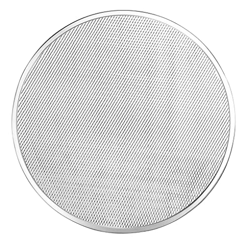 Zpengtai Pizzateller Pizza-Backsieb aus Aluminium, rund, for Gebäck, nahtlos, hitzebeständig, Tortennetz, Werkzeuge for Bäckereien, 22,9 cm Durchmesser(12 Inch) von Zpengtai