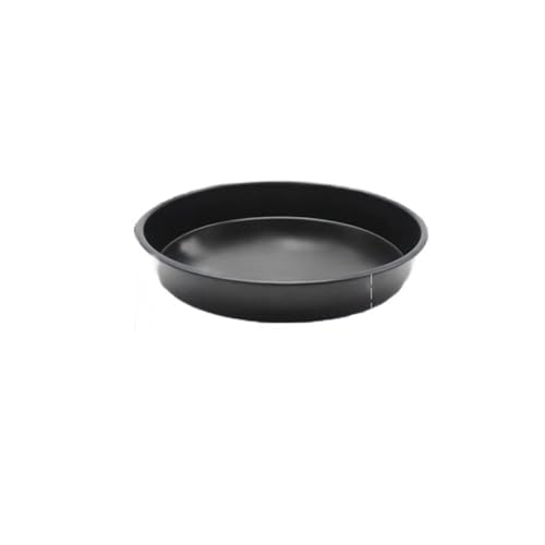 Zpengtai Pizzateller Runde Pizzaplatte Pizzapfanne Tiefes Tellerblech Karbonstahl Antihaftform Backwerkzeug Backform Pfannenmuster 6 8 9 10 Zoll Durchmesser(8inch Black 04) von Zpengtai