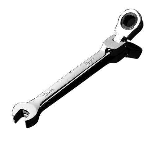 Zpengtai RatschenschlüSsel Set 1 Stück 6–24 cm Aktivkopf-Schraubenschlüssel-Set, Ratschenschlüssel, Auto-Reparatur-Werkzeug, Universal-Schraubenschlüssel-Werkzeug, Satz(10mm) von Zpengtai
