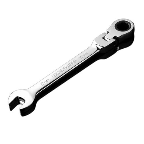 Zpengtai RatschenschlüSsel Set 1 Stück 6–24 cm Aktivkopf-Schraubenschlüssel-Set, Ratschenschlüssel, Auto-Reparatur-Werkzeug, Universal-Schraubenschlüssel-Werkzeug, Satz(12mm) von Zpengtai