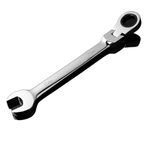 Zpengtai RatschenschlüSsel Set 1 Stück 6–24 cm Aktivkopf-Schraubenschlüssel-Set, Ratschenschlüssel, Auto-Reparatur-Werkzeug, Universal-Schraubenschlüssel-Werkzeug, Satz(17mm) von Zpengtai
