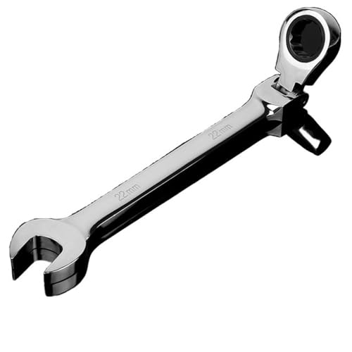 Zpengtai RatschenschlüSsel Set 1 Stück 6–24 cm Aktivkopf-Schraubenschlüssel-Set, Ratschenschlüssel, Auto-Reparatur-Werkzeug, Universal-Schraubenschlüssel-Werkzeug, Satz(22mm) von Zpengtai