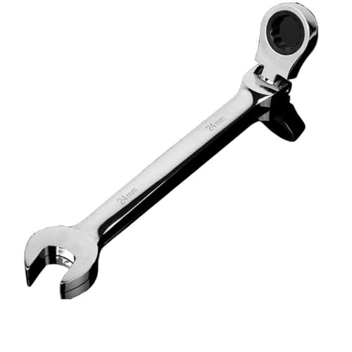 Zpengtai RatschenschlüSsel Set 1 Stück 6–24 cm Aktivkopf-Schraubenschlüssel-Set, Ratschenschlüssel, Auto-Reparatur-Werkzeug, Universal-Schraubenschlüssel-Werkzeug, Satz(24mm) von Zpengtai