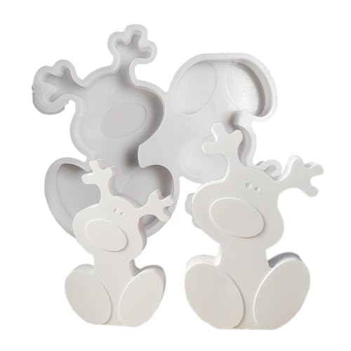 Christmas Elk Mold, Sitting Moose Silicone Molds, Epoxy Resin Molds, Plaster Moulds for Crafts, Soap Moulds for Decoration, Moose Craft Mold, Christmas Silicone Molds, Holiday Elk Mold, Moose Orna Christmas Elk Mold, Sitting Moose Silicone Molds, Epoxy Resin Molds, Plaster Moulds for Crafts, Soap Moulds for Decoration, Moose Craft Mold, Christmas Silicone Molds, Holiday Elk Mold, Moose Orna von Zqkimzi