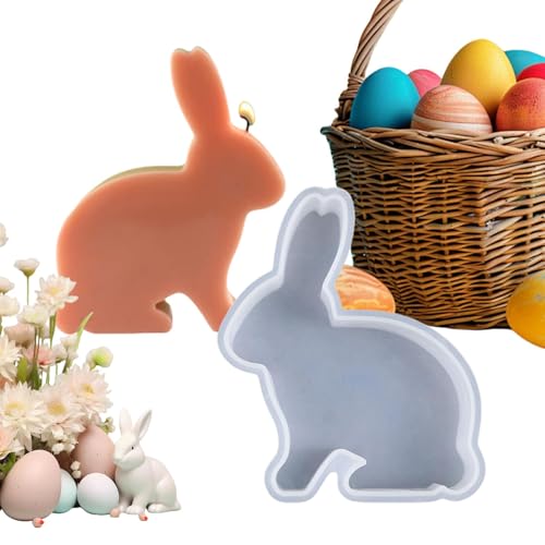 Easter Bunny Candle Molds, 3D Silicone Bunny Mold, Candle Making Animal Mold, Resin Mould, Handmade Mould for Making Plaster, Epoxy Resin, Candles, Ice, Soap, Silicone Easter Bunny Candle Molds, 3D Silicone Bunny Mold, Candle Making Animal Mold, Resin Mould, Handmade Mould for Making Plaster, Epoxy Resin, Candles, Ice, Soap, Silicone von Zqkimzi