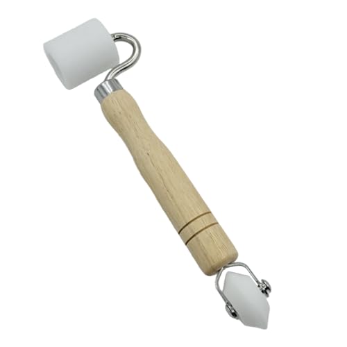 Sound Deading Roller - 22,5 x 4 cm, Doppelkopf -Flach- und Eckglättungswerkzeug zum Quilten, Kontaktpapieranwendung, für Tapetenprojekte, Handwerk, Nähen, Hausverbesserung Sound Deading Roller - 22,5 x 4 cm, Doppelkopf -Flach- und Eckglättungswerkzeug zum Quilten, Kontaktpapieranwendung, für Tapetenprojekte, Handwerk, Nähen, Hausverbesserung von Zqkimzi