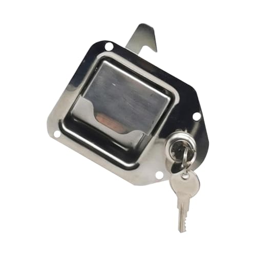 Stainless Door Lock, Tool Boxes Lock, Stainless Steel Replacement Handle, Toolbox Handle with Keys, Truck Toolbox Lock, RV Toolbox Lock, for Truck, RV, Trailer, ATV, UTV Toolbox von Zqkimzi