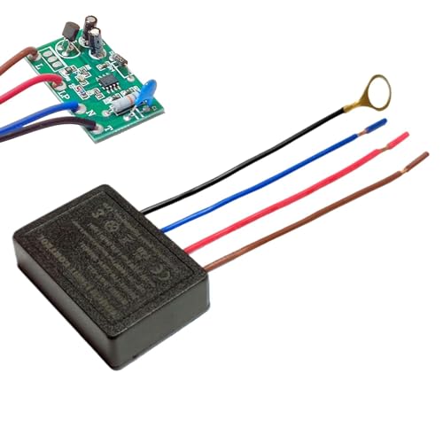 Touch Lamp Repair Module, Multi-Functional Lamp Dimmer, Touch Control Light Dimmer, 3 Way Touch Sensor Module, Table Lamp Dimmer Control for Table Lamps, Easy Replacement von Zqkimzi