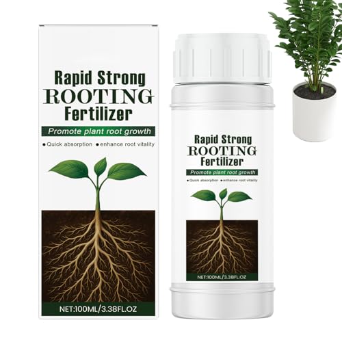 Zqkimzi Flüssiger Pflanzendünger, Flüssigdünger für Zimmerpflanzen, 100g lösliche Lösung fördert schnelle Vermehrung für Zitruspflanzen Orchideen Monstera Kakteen Sukkulenten von Zqkimzi
