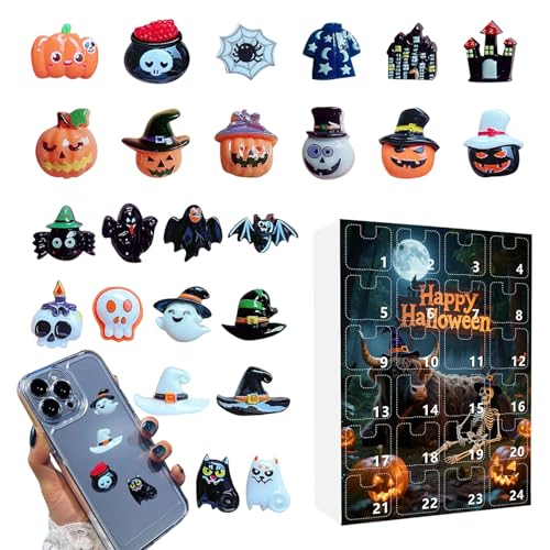 Zqkimzi Halloween Advent Countdown Kalender, Gruselige Statue Deko, 24-tägiger Adventskranz Mit Unheimlichen Figuren Für Kaminregal Schreibtisch Fensterbank Heimdekoration Kinder Erwachsene Zqkimzi Halloween Advent Countdown Kalender, Gruselige Statue Deko, 24-tägiger Adventskranz Mit Unheimlichen Figuren Für Kaminregal Schreibtisch Fensterbank Heimdekoration Kinder Erwachsene von Zqkimzi
