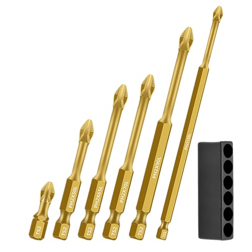 Zqkimzi Magnetische Schraubendreher-Bits - Kraftspitzen-Set | Multifunktionale Spitzen für Holz Metall Elektro und universelle Anwendungen Zqkimzi Magnetische Schraubendreher-Bits - Kraftspitzen-Set | Multifunktionale Spitzen für Holz Metall Elektro und universelle Anwendungen von Zqkimzi