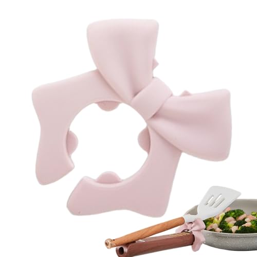 Zqkimzi Spatula Pot Holder - Silikon Schüsselform Topfklemme Löffelablage,Rutschfester Platzsparender Pfannenclip Halter Hitzebeständige Küchenhelfer Zqkimzi Spatula Pot Holder - Silikon Schüsselform Topfklemme Löffelablage,Rutschfester Platzsparender Pfannenclip Halter Hitzebeständige Küchenhelfer von Zqkimzi