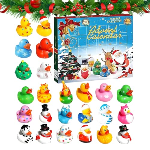 Zqkimzi Weihnachts Enten Kalender Advent | Weihnachts Countdown Enten Deko,24 Tage Sammelfiguren Spielzeug Für Haus Party Geburtstag Deko Mädchen Jugendliche Frauen Männer Zqkimzi Weihnachts Enten Kalender Advent | Weihnachts Countdown Enten Deko,24 Tage Sammelfiguren Spielzeug Für Haus Party Geburtstag Deko Mädchen Jugendliche Frauen Männer von Zqkimzi