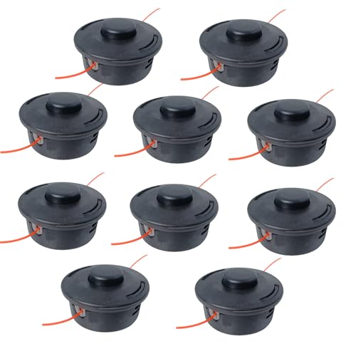 10 Stück 25-2 Stoßzufuhr Trimmerkopf 4002 710 2108 für Stihl Autocut 25-2 FS55 FS55R FS56 FS56RC FS70 FS70R FS80 FS85 FS90 FS90R FS91R FS94R FS100RR X FS1100 FS111R FS120 FS130 Unkrautfresser 4002 710 von Zqqalitize