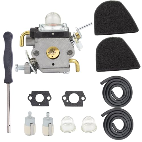 AOUHOBO 122C Vergaser-Tune-Up-Kit passend für Husqvarna 122LD 122C 122LDX 122LK Rasentrimmer Edger Ersatz 574386701 581734301 967252801 Vergaser von Zqqalitize