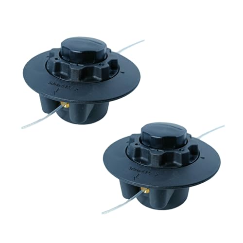 C5-2 Trimmerkopf (2er-Pack) für Stihl Autocut C5-2 5-2 FS38 FS40 FS45 FS46 FS50 FS40CE FS45C FS46C FS50CE FSE60 Rasentrimmer Freischneider Ersatz Unkrautfresser Kopf 4006 710 2106 4000 6 7100 2103 von Zqqalitize