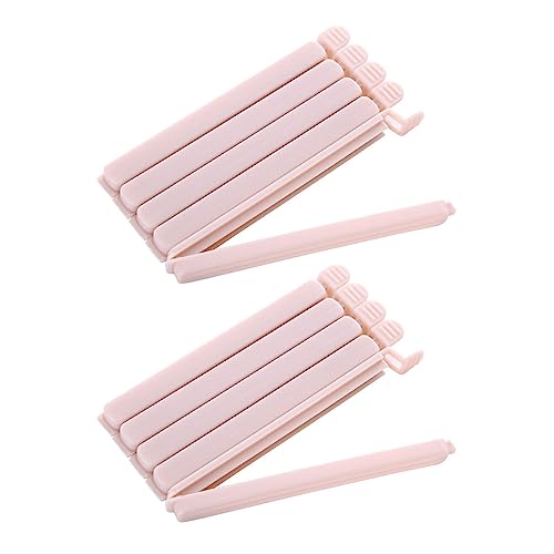 10x Bag Clips Pp Versiegelungs Clip Beutel Plastik Dichtungsklammern Bag Für Küchenlager Frisch Wecker Versiegelung Futterbeutel Clip von Zqxnt
