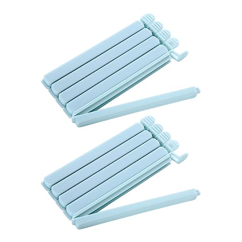 10x Bag Clips Pp Versiegelungs Clip Beutel Plastik Dichtungsklammern Bag Für Küchenlager Frisch Wecker Versiegelung Futterbeutel Clip von Zqxnt