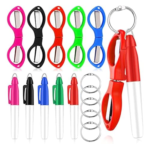 15 Paket Schwester Pen Set Multifuktion Faltbarer Schere Medizinischer Ständiger Marker Schlüsselbund Klappsicherheitsschere Krankenschwester Pen Pack 15 Paket Schwester Pen Set Multifuktion Faltbarer Schere Medizinischer Ständiger Marker Schlüsselbund Klappsicherheitsschere Krankenschwester Pen Pack von Zqxnt