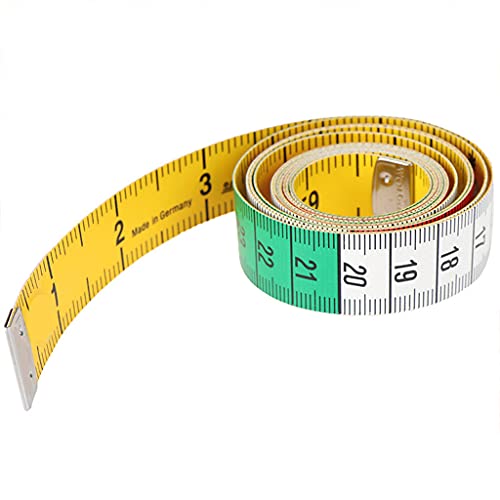 150 Cm/60 "Körpermessung Lineal Maschieren Schneiderband Messung Weiche Flachlineer Zentimeter Messklebeband von Zqxnt