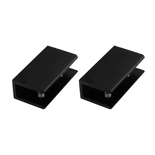 2pcs Klemmen Klammern Glasschelfhalterungsklammern Für 10-12 Mm Dicke Glas Hausmöbel Hardware Duschklemme von Zqxnt