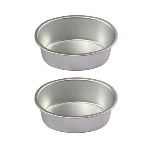 2pcs Ovale Form Käsekuchen Pfannen Nicht Schicht Kuchen Pans Aluminium Käsekuchen Dosen Formen Backbacken Backauge Einfach Zu Bedienen von Zqxnt