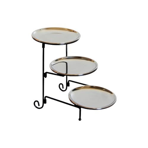 3 Levels Cupcake Stand Eleganter Desserthalter Serviertablett Für Snacks Und Früchte Abnehmbarer Kuchenpräsentation Platte Cupcakes Display Ständer 3 Levels Cupcake Stand Eleganter Desserthalter Serviertablett Für Snacks Und Früchte Abnehmbarer Kuchenpräsentation Platte Cupcakes Display Ständer von Zqxnt