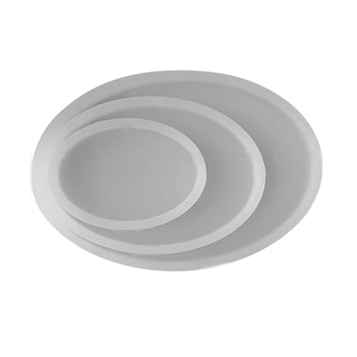 3pcs Epoxidharzformen Tablett Kleine Untersetzer Silikonform Ornament Werkzeug Für Harz Kunstwerke Dekore Geometrieschale Silikonform Geschenk Für Freund Und Familie von Zqxnt