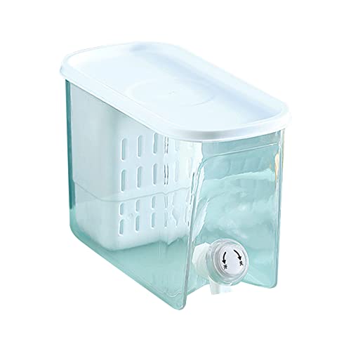 5800 PP Wasserkrug Mit Obst Infuser Große Kapazität Iced Getränkspender Obstkannen Getränkespender von Zqxnt