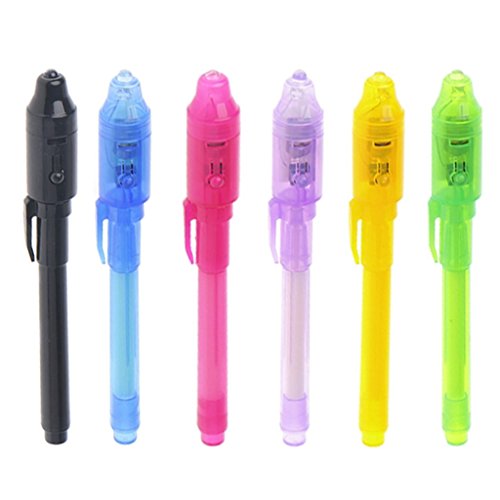 6pcs/Set Unsichtbarer Tintenstift In Light Für Stiftsicherheit Für Die Verwendung Von Retactable Highlighters Sorthed 6pcs/Set Unsichtbarer Tintenstift In Light Für Stiftsicherheit Für Die Verwendung Von Retactable Highlighters Sorthed von Zqxnt