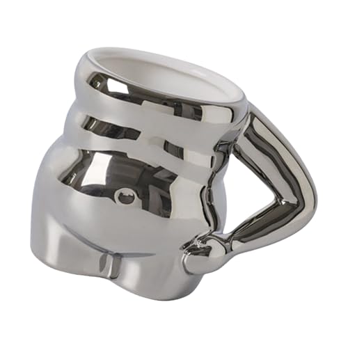 Bauchform Teas Cup Mode Bauchform Keramik Becher Kreativer Getränkewaren Für Individuelle Und Geschenk Verwenden Dauerhafte Tees Cup von Zqxnt