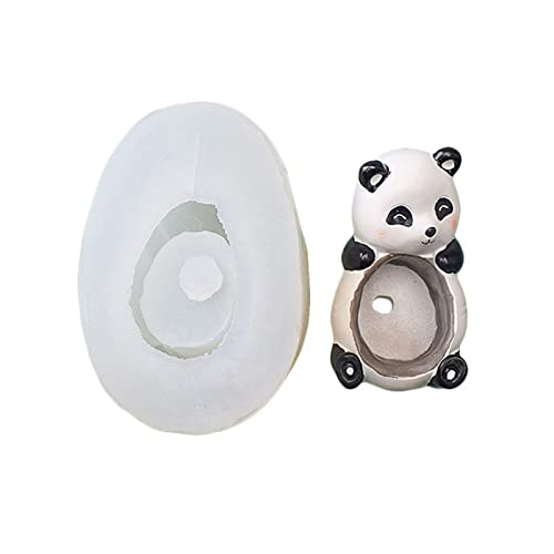 Blumentopf Silikonform Süßes Sukkulente Pflanze Beton Pflanzer Vase Gipszementform Tonform Kerze Blüten Topfformen Für Beton von Zqxnt