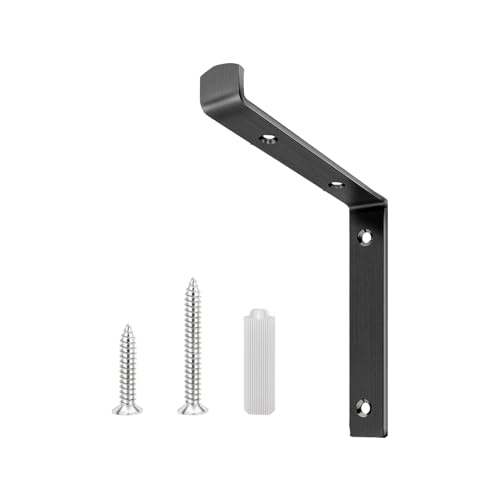 Dekorative Wandregalhalterungen Edelstahl L Förmige Eckscheibe Hochleistungsstützen Mit Schrauben Wandmontage Metallregale Stützen Halterungen Dekorative Wandregalhalterungen Edelstahl L Förmige Eckscheibe Hochleistungsstützen Mit Schrauben Wandmontage Metallregale Stützen Halterungen von Zqxnt