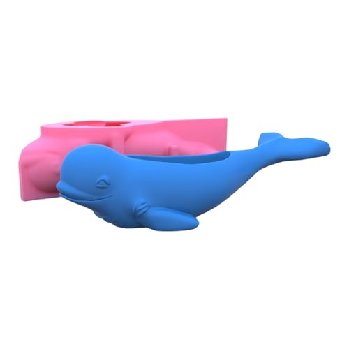Delphinblüten Töpfe Silikonform Gipsform Formen Saftige Pflanzenform von Zqxnt