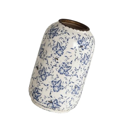 Distressed Blue White Porzellan Vasen Rostik von Zqxnt