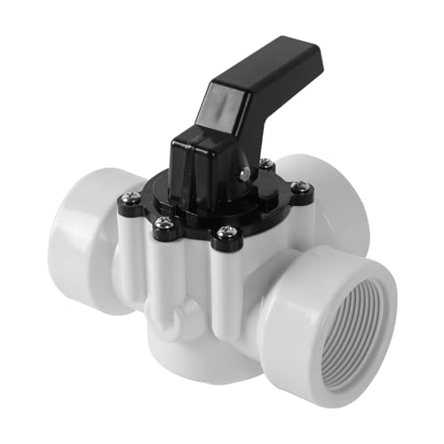 Effiziente 3-Wege-Poolventile Pool-Umstellventile Pool-Management Gewindepool Ersatzventile für Pools und Spas Effiziente 3-Wege-Poolventile Pool-Umstellventile Pool-Management Gewindepool Ersatzventile für Pools und Spas von Zqxnt