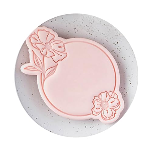 Eleganter Keks Und Kuchenformen Gemustert Stempel Food Grade Silikon Backformen Für Raffinierte Süße Dessert von Zqxnt