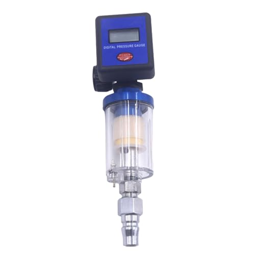 Elektronischer Luftdruckregler Luftkompressor Wasseröl Separator Filter 1/4 "Schnellanschluss Pneumatisches Werkzeug von Zqxnt
