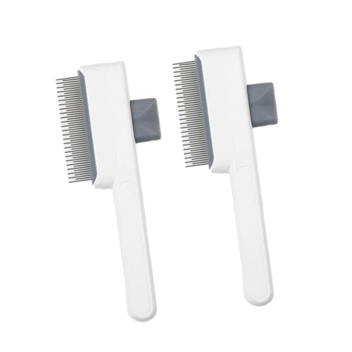 Ergonomische Haustierpinsel Mit Entwirrung Und Verschüttenentfernung Haarkamm Mit Selbstverzeigter Design Für Haustiere Daily Pflege 2pcs Selbstverschluss Hundekamm Für Die Entfernung Des Schuppens Ergonomische Haustierpinsel Mit Entwirrung Und Verschüttenentfernung Haarkamm Mit Selbstverzeigter Design Für Haustiere Daily Pflege 2pcs Selbstverschluss Hundekamm Für Die Entfernung Des Schuppens von Zqxnt