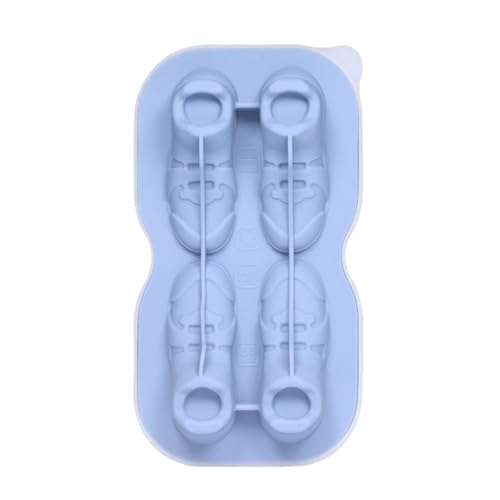 Große Schuhförmige Eishersteller Flexible Silikone Eiswürfel Tablett Einzigartig von Zqxnt