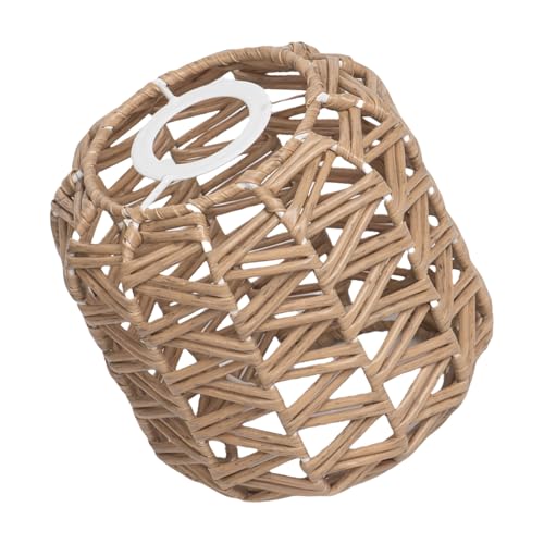 Handgefertigte Rattan Lampenschirme Deckenleichterton Geeignet Für Schlafzimmer Restaurants Und Wohnräume Mit Weich von Zqxnt