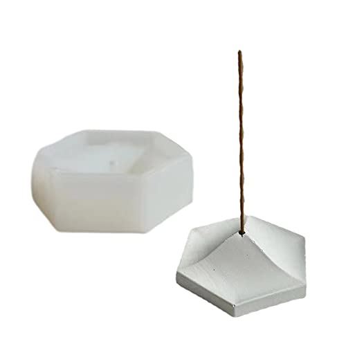 Hexagonale Weihrauchstangen Basis Silikonformen Zement Gips Beton Aromath Yoga Sticks Asche Catcher Form Weihrauch Base Basisform Hexagonale Weihrauchstangen Basis Silikonformen Zement Gips Beton Aromath Yoga Sticks Asche Catcher Form Weihrauch Base Basisform von Zqxnt