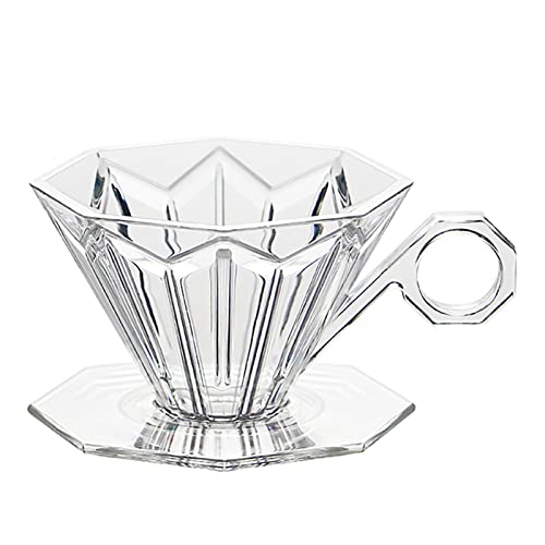 Kaffee Tropfer Filter Tasse Kaffeemaschine Kaffeemaschine Kaffee Tropfer Wiederverwendbarer Kegelfilterhalter Für 1-2 Personen Leicht Zu Reinigen Manuelle Kaffeebrauer von Zqxnt